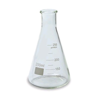 Erlenmeyer Flask, 250ml, Medium Neck, European Glass, Each Each