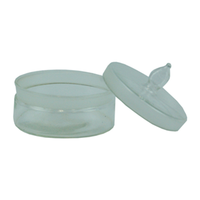 Livingstone Weighing Bottle, 30mL, 45 Diameter x 25 Height mm, with Lid, Glass, Each