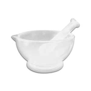 Lincon Mortar and Pestle, 150mm Diameter, Soda Lime Glass, 2/Box Box