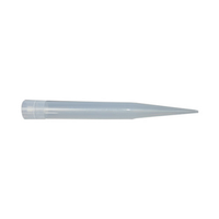 Aptaca Macro Tips, Gilson, Pipetman P10000, 2000 -10000 ul, Neutral, Transparent, Autoclavable, Polypropylene, 100/Bag Bag