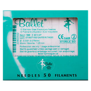 Ballet Electrolysis Needle Stainless Steel
