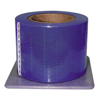 Allrap Barrier Film, 15 x 10 cm, 4 x 6 Inches, Perforated Sheets, Blue, 1200/Box Box