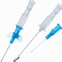 BD Insyte IV Cannula with BD Vialon Biomaterial, 22 Gauge x 1 Inch, 25mm, Blue, 50/Box (381223) Box