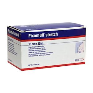 Fixomull Stretch Fixation Dressings, 15cm x 10 Metres, White, Each Each
