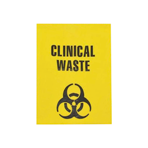 Livingstone Clinical Waste Bag, 65L, 96 x 57cm, Yellow, 200 Pieces/Carton