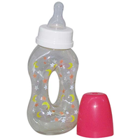 Livingstone Split Hold Baby Feeding Bottle with Teat & Cover