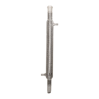 Livingstone Coil Condenser, Socket and Cone 24/29mm, 320mm Length, Borosilicate Glass, Made in Australia, Each Each