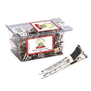 Double Curl Clip, 100 Pieces/Tab Box