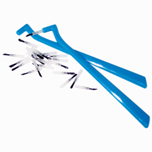 Argus Brush Kit, 2 Handles and 100 Tips Pack