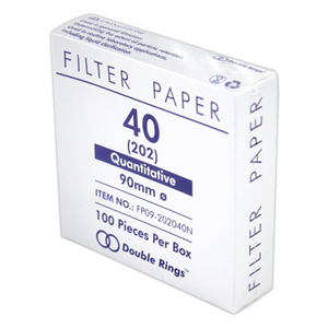 Double Ring Filter Paper