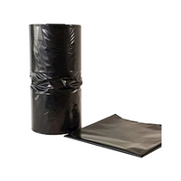 Garbage Bag Bin Liner, 300L, Heavy Duty, Black, 100 Bags/Carton