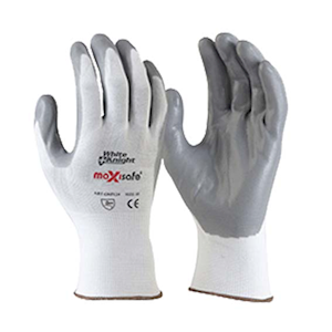 White Knight Synthetic Coated Gloves, Size 11/Extra Extra Large, Each Each