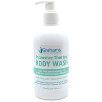 Grahams Intensive Therapy Body Wash, 500ml Pump Bottle, Each Each