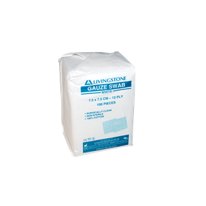 Livingstone Gauze Swabs Non-Sterile