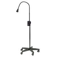 HEINE HL1200 EXAM LIGHT BLACK W.LIGHT W STAND, POLYCARB BASE Each