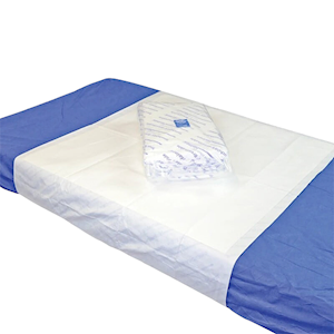 Haines TouchDRY Breathable Absorbent Pad with Wings, Size: 190cm x 90cm, Absorbent Area: 85cm x 80cm, Maximum Absorbency: 5.5L, 30 Pieces/Box