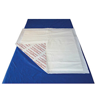 Haines TouchDRY Heavy Duty Transfer Sheet, Size: 120cm x 100cm, Absorbent Area: 99cm x 83cm, Maximum Absorbency: 3.8L, 30 Sheets/Box