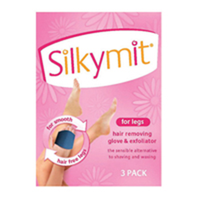 Silkymit Legs, Hair Remover Glove, 3 Mits Pack