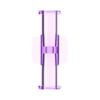Imatec Luer Lock Connectors, 1.8mm Narrow Bore, Transparent Purple, 50 Pieces/Box