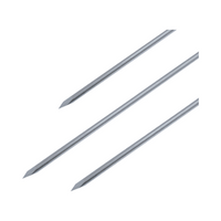 Knight Benedikt Kirschner Wire Trocar, 2.5mm x 150mm, Stainless Steel, Single Tip, 10 Pieces/Pack Pack