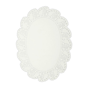 Alpen Catering Collection Oval Lace Doyley