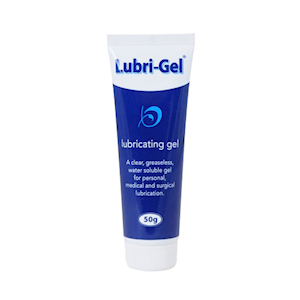 Lubri-gel Lubricating Gel, 50g, Clear, 48 Pieces/Carton Carton