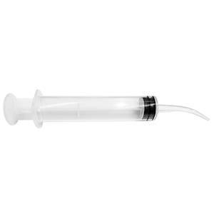 Livingstone Recyclable Plastic Syringe, 12ml, with Curve Pointed Tip, 50/Bag Bag