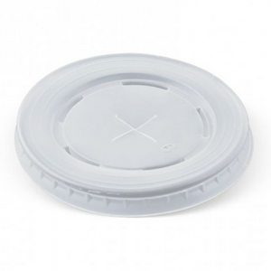 Straw Slot Lids for Milkshake Cups (Fits 340ml, 454ml, 625ml, 681ml Cups) 50/Pack Pack