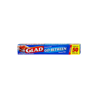 Glad Wrap Freezer Go Between 33cm x 50 Meters, 1/Roll Roll