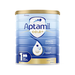 Nutricia Aptamil® Gold+ 1 with Pronutra Biotik, 0-6months, 900g Tin, Each GRA