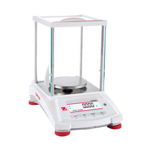Ohaus Pioneer Precision Balance, 420 Grams Capacity, 0.001 Grams Readability, 120(D)mm Stainless Steel Pan, Incal - Semi Automatic, Each Each