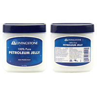 Livingstone Soft Petroleum Jelly, White Paraffin BP, 500 Grams in Tub, Each (Expiry: 31/05/2026)