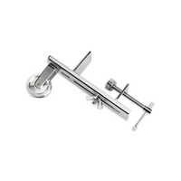 Pulley, Aluminium, Clamp Type, 30mm Diameter, Mountable up to 2" (50mm), Thick Metal, Each Each