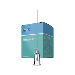 TSK Steriglide Aesthetic Dermal Filler Cannula, 27G x 50mm, 20/Box Box
