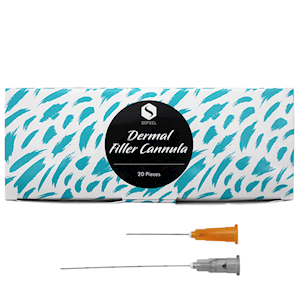 Sofeel Dermal Filler Cannula, 27G x 50mm, Ultra-Thin Wall (UTW), with TGA, 20 Pieces/Box