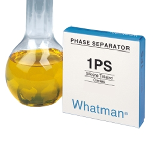 Whatman 1PS Phase Separator Filter Paper, 125mm Dia, Biodegradable, 100/Pack Pack