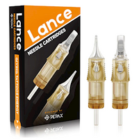 PEPAX Cartidges 3 Round Liner, 0.2mm Diameter, Long Taper, 20/Box Box