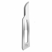 Out of Date, LIV SURGICAL SCALPEL BLADE SIZE 15 CARBON STEEL, Loose, Original Unopened Condition, Price Discounted, While Stocks last Each