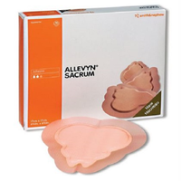 Allevyn Adhesive Hydrocellular Sacrum Foam Dressings, 17 x 17cm, 10/Box Box