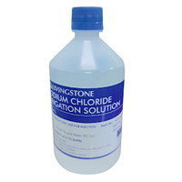 B Braun 0.9 Percent Sodium Chloride Irrigation Solution, 1 Litre Bottle, 6 Bottles/Carton Carton