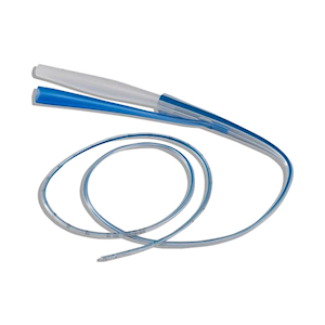 Enfit Salem Sump Tube 18FG, 120cm Long, CM Markings, Double Lumen PVC Tube, Gastric Reflux Prevention Vale, Sterile, Each Each