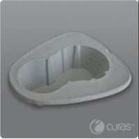 Curas Bedpan Liner, Disposable Pulp, 2 Litre, Loose Each