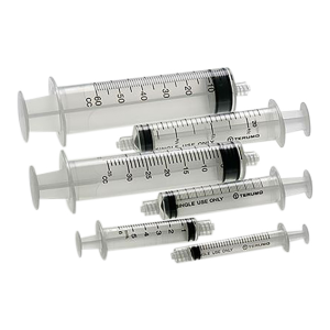Terumo Syringe Luer Lock Tip without Needles, 30ml, Sterile, 50/Box Box