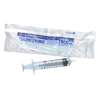 Terumo Syringe, 10ml, Luer Slip, Sterile, 100/Box Box