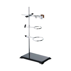 Uxcell Laboratory Stand Support with Flask Clamp & Retort Rings, 16", Kit Kit