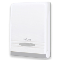 Veora Large N-Fold Towel Dispenser 38 x 29 x 10cm, (Inner Size 37.5cmx 27.5cm x 10.5 cm ) Each Each