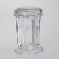 Wheaton Staining Jar, Coplin Type, Holds up to 10 Microscopes Slides, Recyclable Plastic Screw Lid, Glass, 6 Pieces/Pack Each