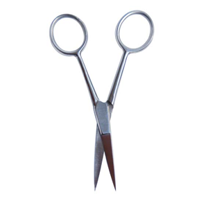 Livingstone Dissecting Scissors, 11.2 cm, Open Shank, Straight, Stainless Steel, 27 Gram Each, E101/01 Each