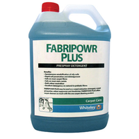 Whiteley Fabripowr Plus Prespray Detergent 5L Bottle, Each Each