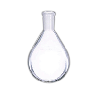 Evaporating Pear-Shaped Flask, 500ml Socket Joint 29/32, Borosilicate Glass, European, Each Each